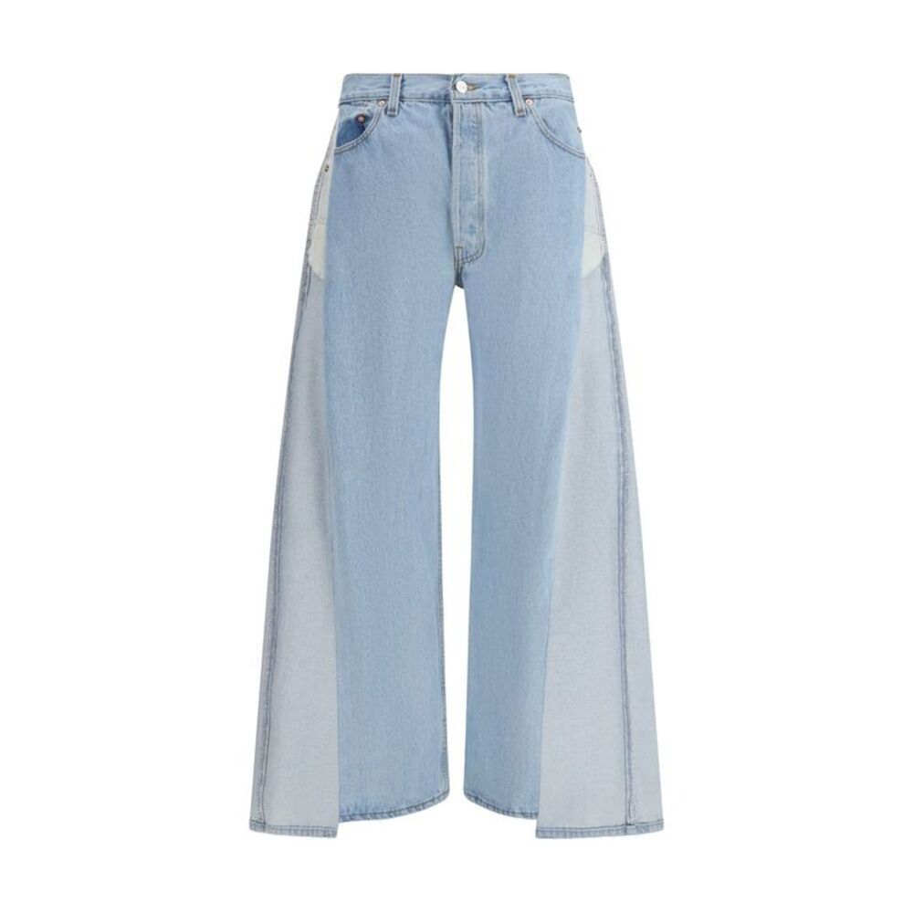 E.L.V. DENIM Blue Cotton Jeans Women's Denim